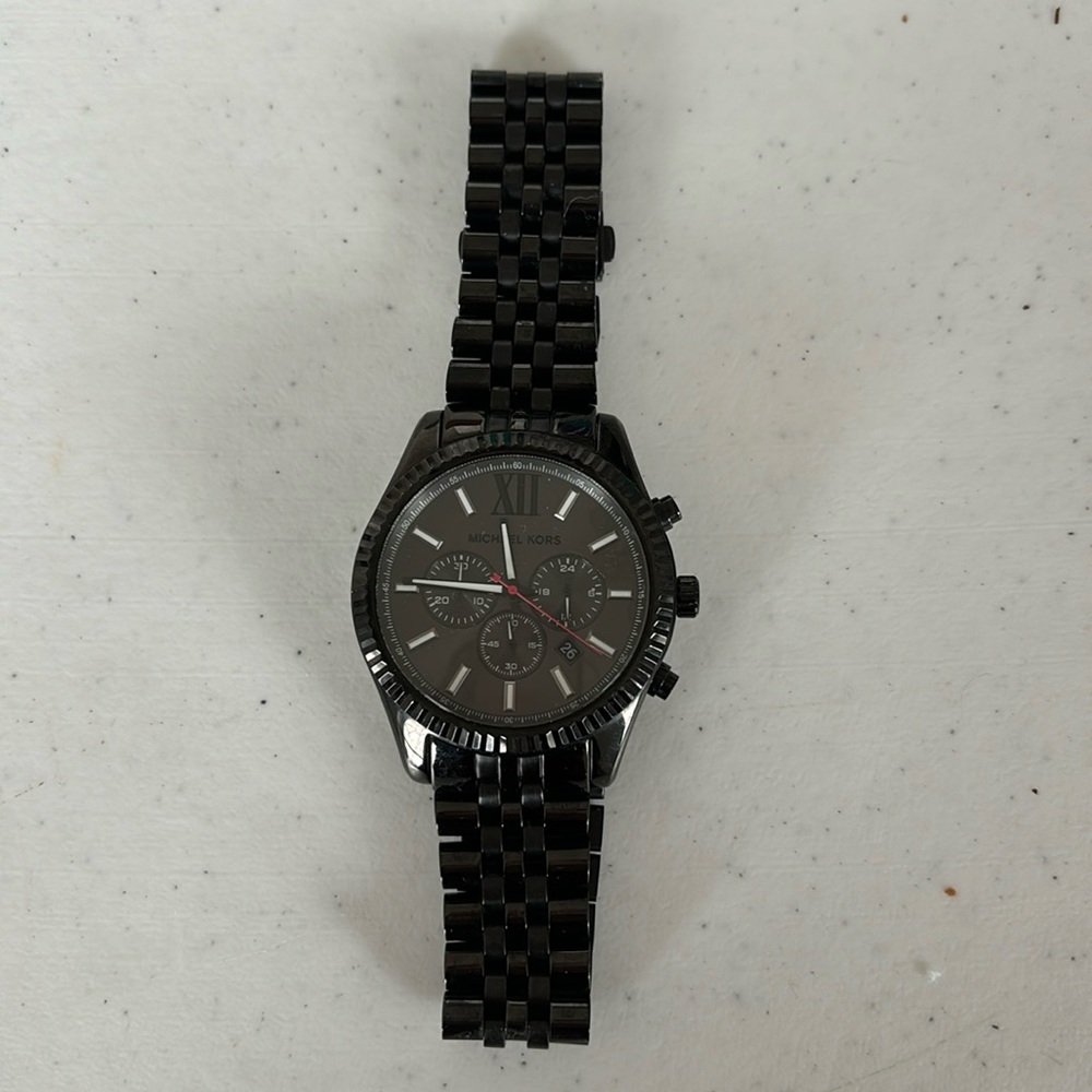 Michael Kors Men’s Black link watch